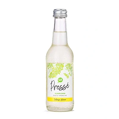 Image of Sparkling Elderflower Presse Barn Farm Drinks 12 x 250ml Glass Bottle