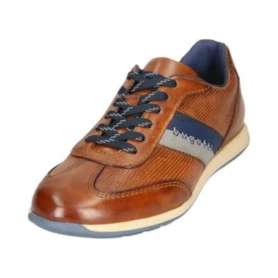 Image of bugatti Mens 311 A9Q05 4000 6300 Thorello Lace up Trainers 9.5 UK Cognac