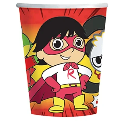 Image of Amscan 9908613 Ryans World 250Ml Paper Cup
