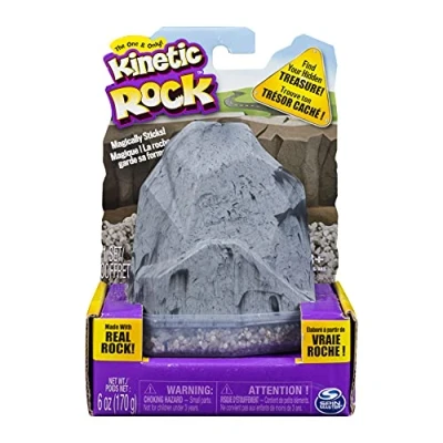 Image of Spin Master Kinetic Sand Rock Single Pack Refill Assorted Colours