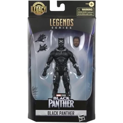 Image of Marvel Legends Series Black Panther (Origin Suit) Legacy Collection 6 inch Articulated Action Figure