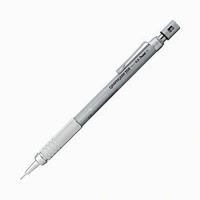 Image of Pentel Graphgear 500 Pack of 12 Mechanical Pencils with Fixed Barrel 4 mm Grey 0.5