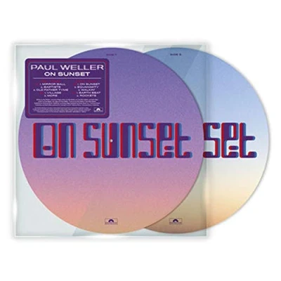 Image of Paul Weller On Sunset picture disc 2020 UK LP 0880415