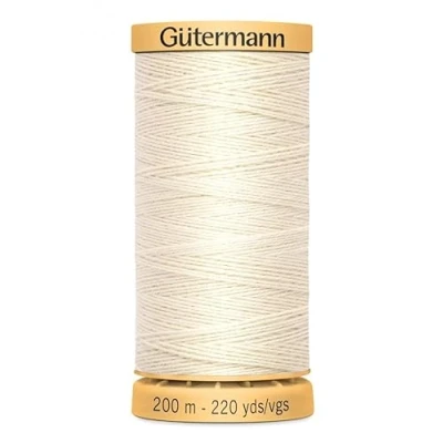 Image of Gutermann Tacking &amp; Basting Weak Sewing Thread 200m 919 Each
