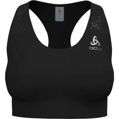 Image of Odlo Women Sports bra ESSENTIAL PRINT, black, S