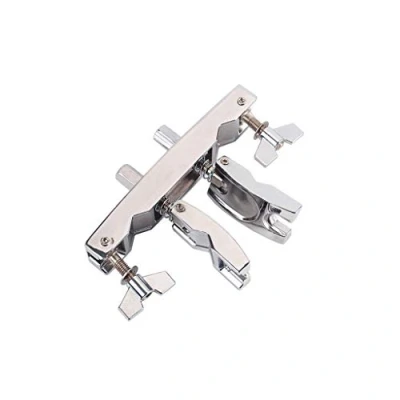Image of Alnicov Drum Grab Clamp 2 Hole,Aluminum Alloy Multi function Clip for Accessories