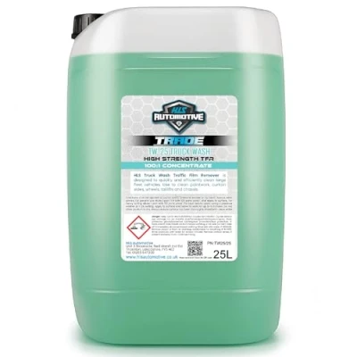 Image of HLS Automotive TW 25 Truck Wash TFR Traffic Film Remover 25L: High Performance, Non Caustic, Concentrated Cleaner for Trucks and Industrial Vehicles