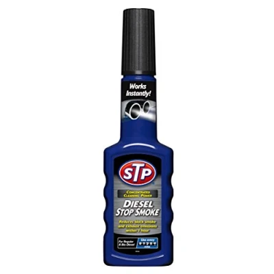 Image of STP Stop Smoke Diesel 200 ml, Reduces Black and Exhaust within 1 Hour, Mechanical Car Cleaning Products
