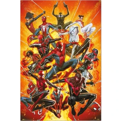 Image of Grupo Erik Marvel Spider Man Geddon 1 Poster 36 x 24 inches / 91.5 61 cm Shipped Rolled Up Cool Posters Art &amp; Prints Wall