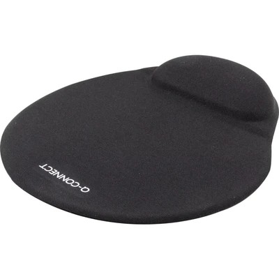 Image of Q Connect Gel Mouse Mat Black Ref KF02213