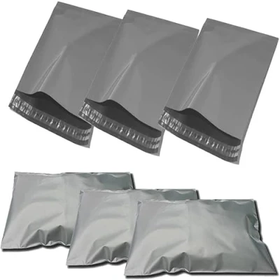 Image of G4GADGET 50 Strong 4.5&quot; X 7&quot; Polythene Mailing Postal Bags Plastic Material Or Posting Parecels Bag for Postages Self Seal