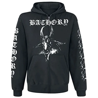 Image of Plastic Head Bathory Goat HSWZ Men&#039;s Sweatshirt Black Medium
