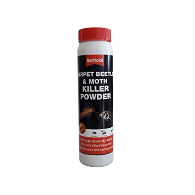 Image of Rentokil Carpet Moth &amp; Beetle Killer Powder 150g