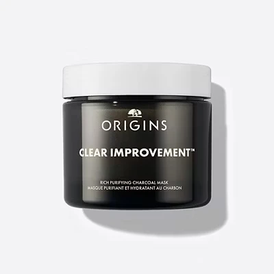 Image of Origins Clear Improvement Rich Purifying Charcoal Mask 75ml
