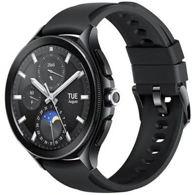 Image of Xiaomi Watch 2 Pro Black (Black Rubberen Strap)
