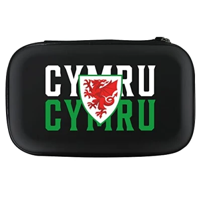 Image of Darts Corner Officially Licensed Wales FA Large Case W3 Crest CYMRU Wordmark (W496)