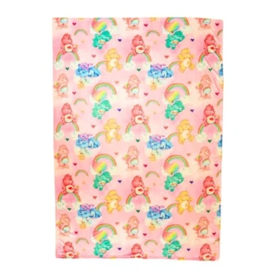 Image of Franco Collectibles Care Bears Bedding Super Soft Plush Blanket, 62 in x 90 in, (Officially Licensed Product)