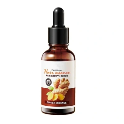 Image of Ginger Hair Treatment Oil, Growth Serum for Loss, Dry, Damaged Hair, Enhance Elasticity and Toughness, Smooth Silky Thicker Essential Oil All Types
