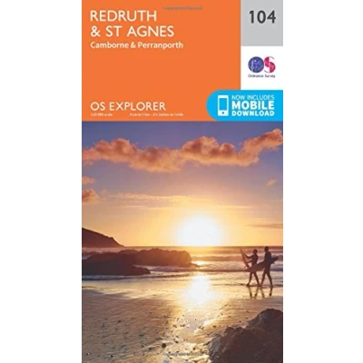 Image of Explorer 104 Redruth &amp; St Agnes Map With Digital Version