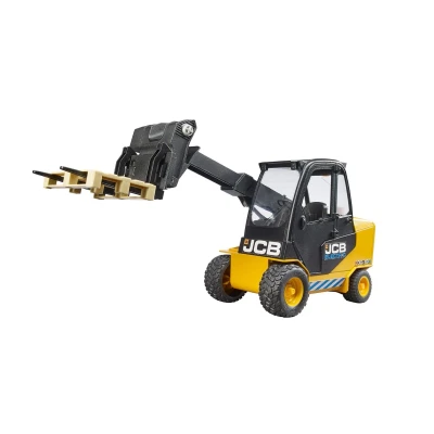 Image of Bruder JCB Teletruk with pallet 1:16 Toys
