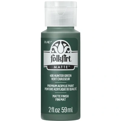 Image of FolkArt Acrylic Paint in Assorted Colors (2 Ounce), 406 Hunter Green