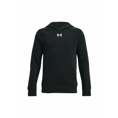 Image of Under Armour Boy&#039;s UA Rival Fleece Hoodie Shirt,Navy YSM
