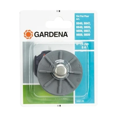 Image of Gardena Spare Spool: Interchangeable Spool for Turbotrimmer, Parts Lawn Trimmer (5307 20),15x13x11 cm
