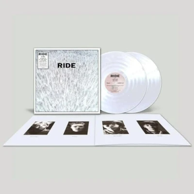 Image of Ride 4 EPs White vinyl Sealed 2022 UK 2 LP set WEBB574LP