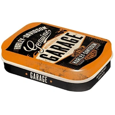 Image of Nostalgic Art 81324 Harley Davidson Garage, Mint Box