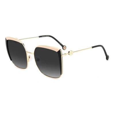 Image of Sunglasses Carolina herrera Her 0111/s col. kdx/9o Woman Square Black / nude