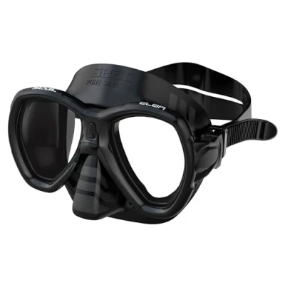 Image of SEAC ELBA Snorkeling Mask S/BL Black, None