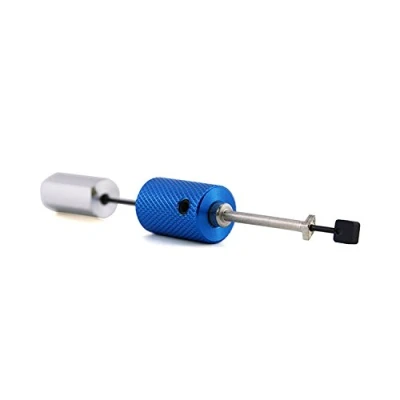 Image of TPM Go Civil Disc Transparent Lock with Pick Set for Locksmith,Professional Locksmith Tools(Blue）