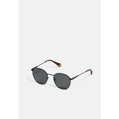 Image of Polaroid Unisex Sunglasses, Size: 51, Black