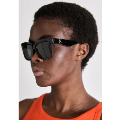 Image of Burberry Sunglasses, Women&#039;s, Size: 54, Black/dark grey