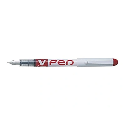 Image of Pilot V Pen SVPN 4W R Disposable Fountain Red, Box of 12