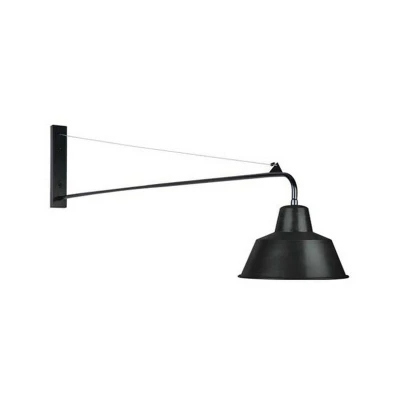 Image of Rafina Sconce Dome Wall Lamp 1x E27 Max 40W Black