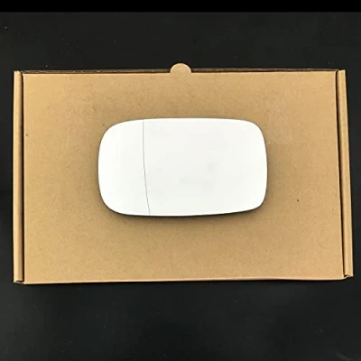 Image of Stick on Wide angle Wing Mirror Glass fits Volvo V50 Reg 2004 to 2006 right driver Side