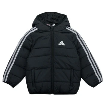Image of adidas Unisex Kids 3 Stripes Padded Jacket Kids, black, 5 6 Years
