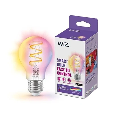 Image of WIZ A60 Dimmable Full Colour Smart Light Bulb B27
