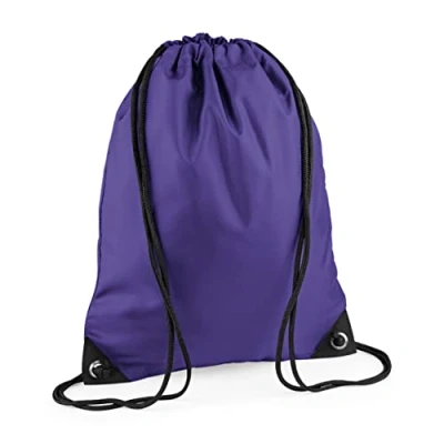 Image of BagBase BG10 Premium Gymsac Purple