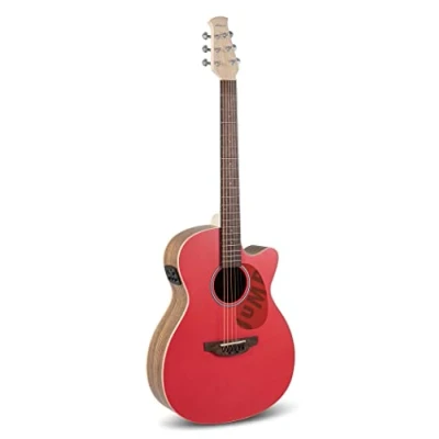 Image of Applause Electric Guitar Jump OM Cutaway Electro Lipstick AEO 69 R