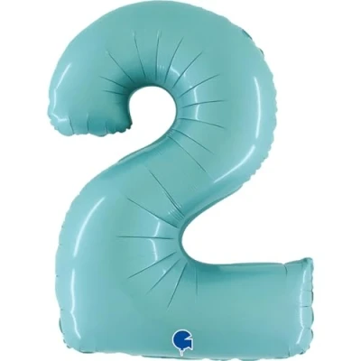 Image of Grabo 062PB P Number 2 Superloon Single Pack, Length 40 Inch, Colour Pastel Blue, One Size