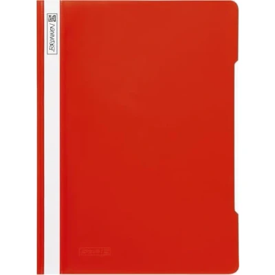 Image of Brunnen File Folder/Plastic Folder A4 PVC Film red