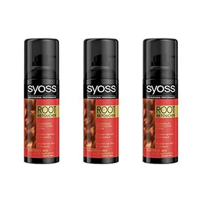 Image of Syoss Root Retoucher, 120 ml, Red, Pack of 3