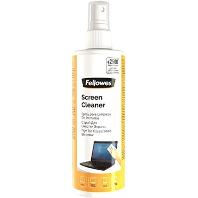 Image of Fellowes 250ml Screen Cleaning Spray Alcohol Free Fluid for Monitor//iPad/Mobile Phone/Tablet/Laptop