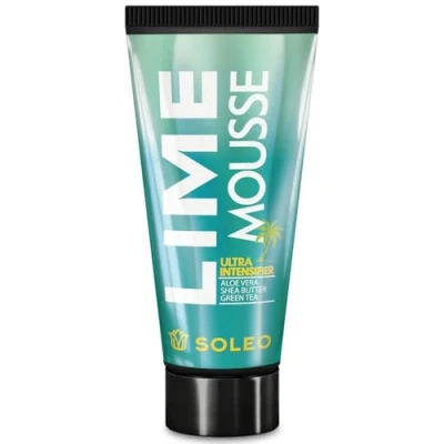 Image of Soleo Lime Mousse ultra intensifying sunbed tanning lotion cream (150ml tube)