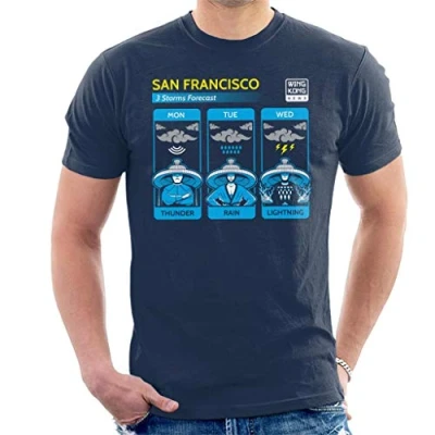 Image of Big Trouble in Little China Three Storms Men&#039;s T Shirt Navy Blue
