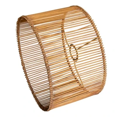 Image of Osasy lamp Cover Shade Rattan Round Shades for Floor Lamps &amp; Table, Bamboo lampshade Replacement Living Rooms, Kitchen, Bedroom, Hallways Lounges