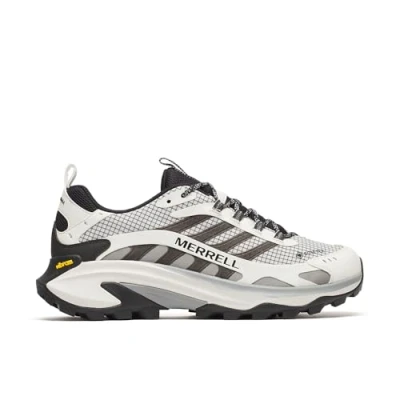 Image of Merrell Men&#039;s Moab Speed 2 GTX Sneaker, Black/White, 9 UK