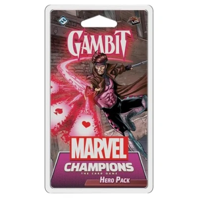 Image of Fantasy Flight Games Marvel Champions: Gambit Hero Pack Card Game Ages 14+ 1 4 Players 45 90 Minutes Playing Time